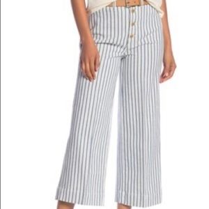 Madewell cropped wideleg Jeans